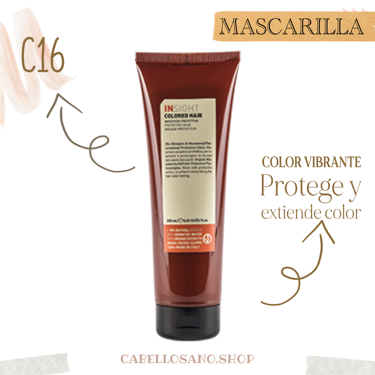 INSIGHT COLOR PROTECTOR MASCARILLA