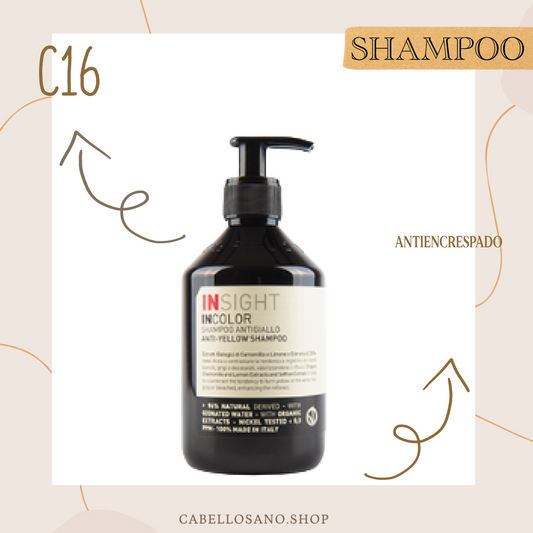 INSIGHT ANTIAMARILLO SHAMPOO