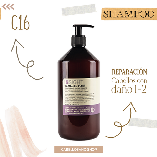 INSIGHT DAMAGE HAIR SHAMPOO